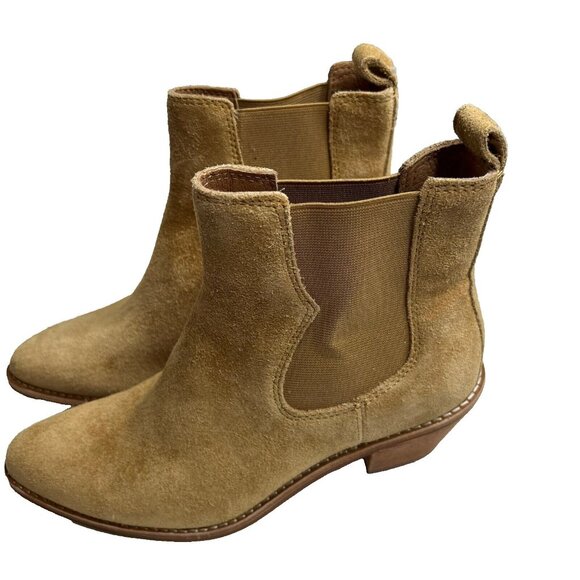 Madewell $188 The Watkin Ankle Boot in Toffee Size 6 NN023 - Picture 2 of 10